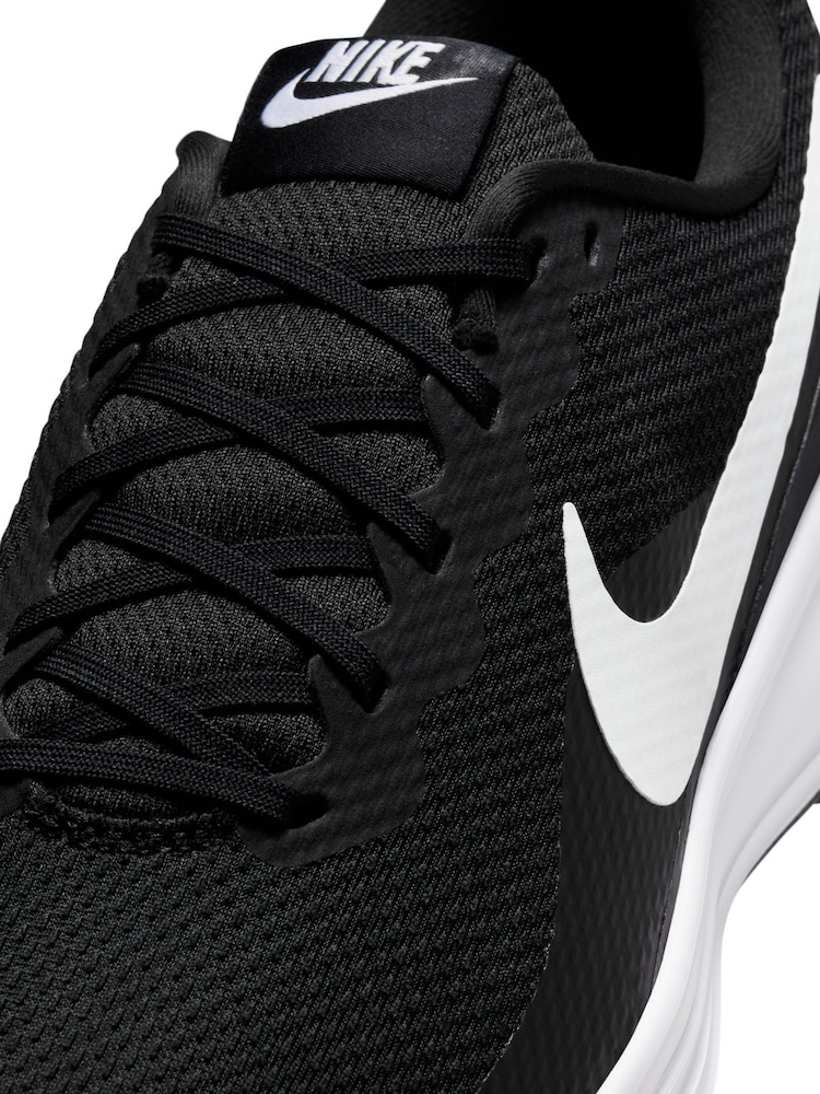 Nike Black Revolution 8 Extra Wide Road Running Trainers - Image 10 of 10