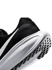 Nike Black Revolution 8 Extra Wide Road Running Trainers - Image 9 of 10