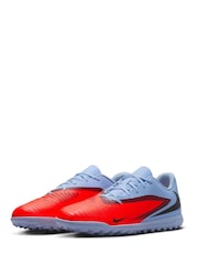 Nike Blue Phantom Club Turf Football Boots - Image 2 of 10