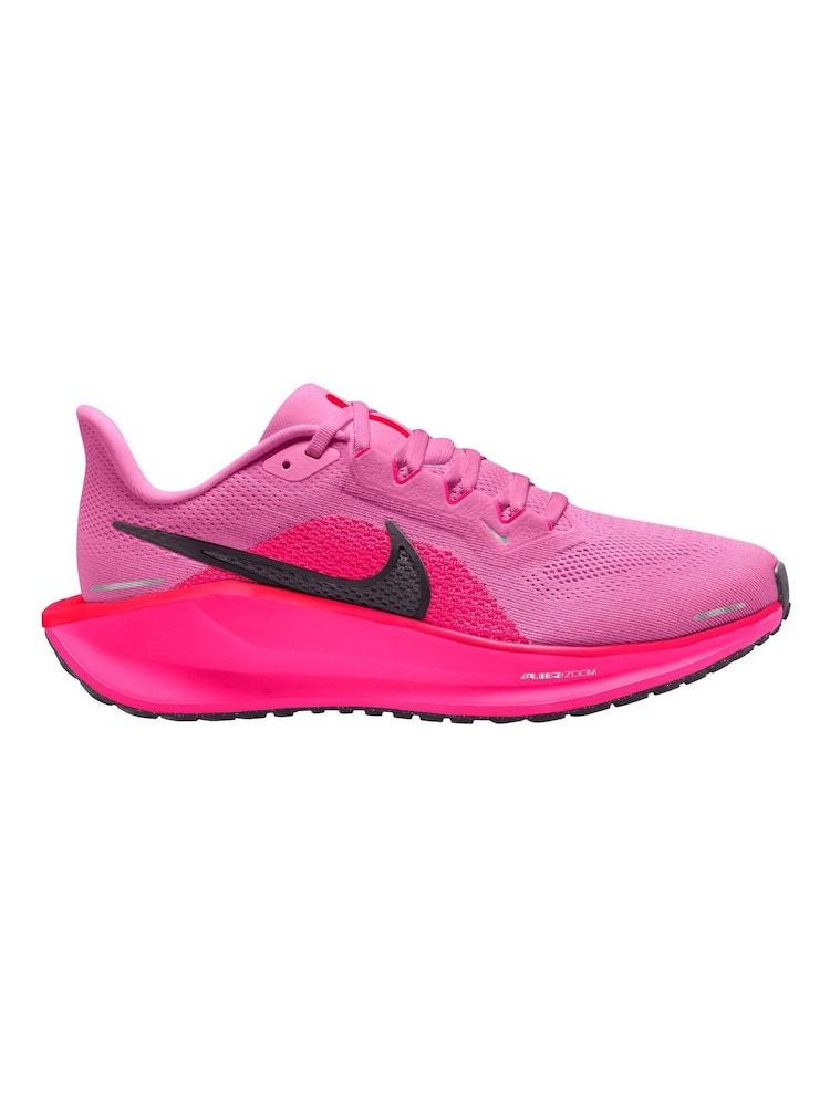 Nike Playful Pink Pegasus 41 Road Running Trainers - Image 1 of 4