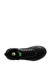 Nike Black/Green Air Max Nuaxis Trainers - Image 3 of 4