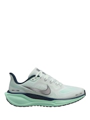 Nike Blue Aqua Pegasus 41 Road Running Trainers - Image 1 of 4