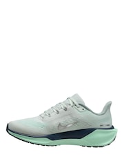 Nike Blue Aqua Pegasus 41 Road Running Trainers - Image 2 of 4