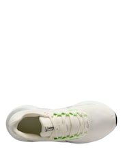 Nike White Metallic Downshifter 13 Road Running Trainers - Image 3 of 4