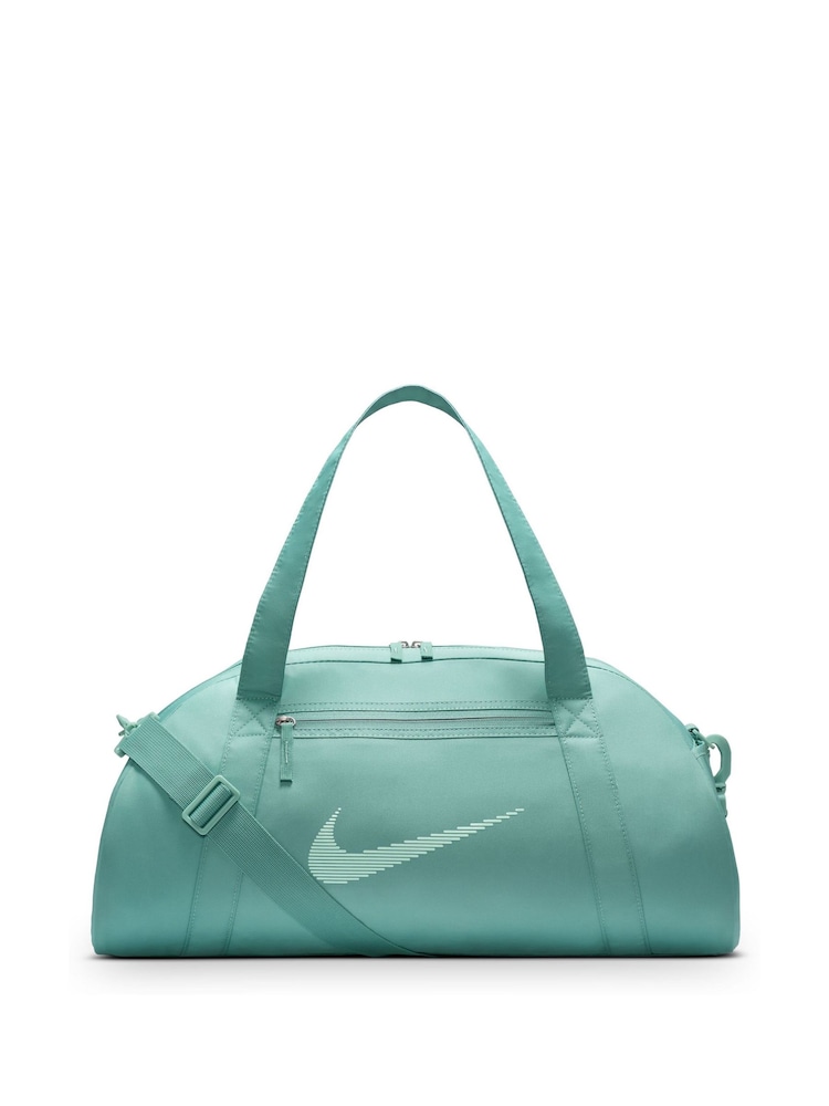 Nike Cannon Green Gym Club Duffel Bag - Image 1 of 8