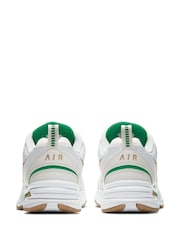 Nike White/Gold Air Monarch Gym Trainers - Image 4 of 8