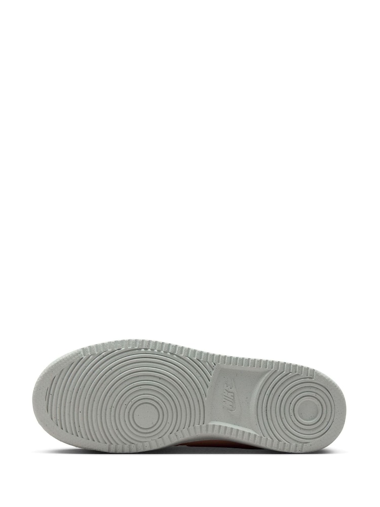 Nike Pink Red Court Vision Low Trainers - Image 8 of 10
