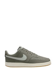 Nike Green Court Vision Low Trainers - Image 1 of 4