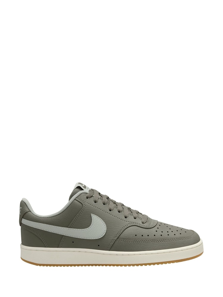 Nike Green Court Vision Low Trainers - Image 1 of 4