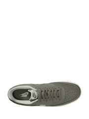 Nike Green Court Vision Low Trainers - Image 3 of 4