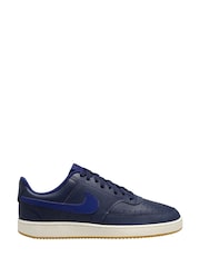 Nike Blue Court Vision Low Trainers - Image 1 of 4
