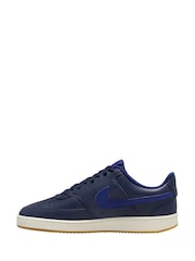 Nike Blue Court Vision Low Trainers - Image 2 of 4