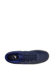 Nike Blue Court Vision Low Trainers - Image 3 of 4