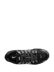 Nike Black/Grey P-6000 Trainers - Image 6 of 9
