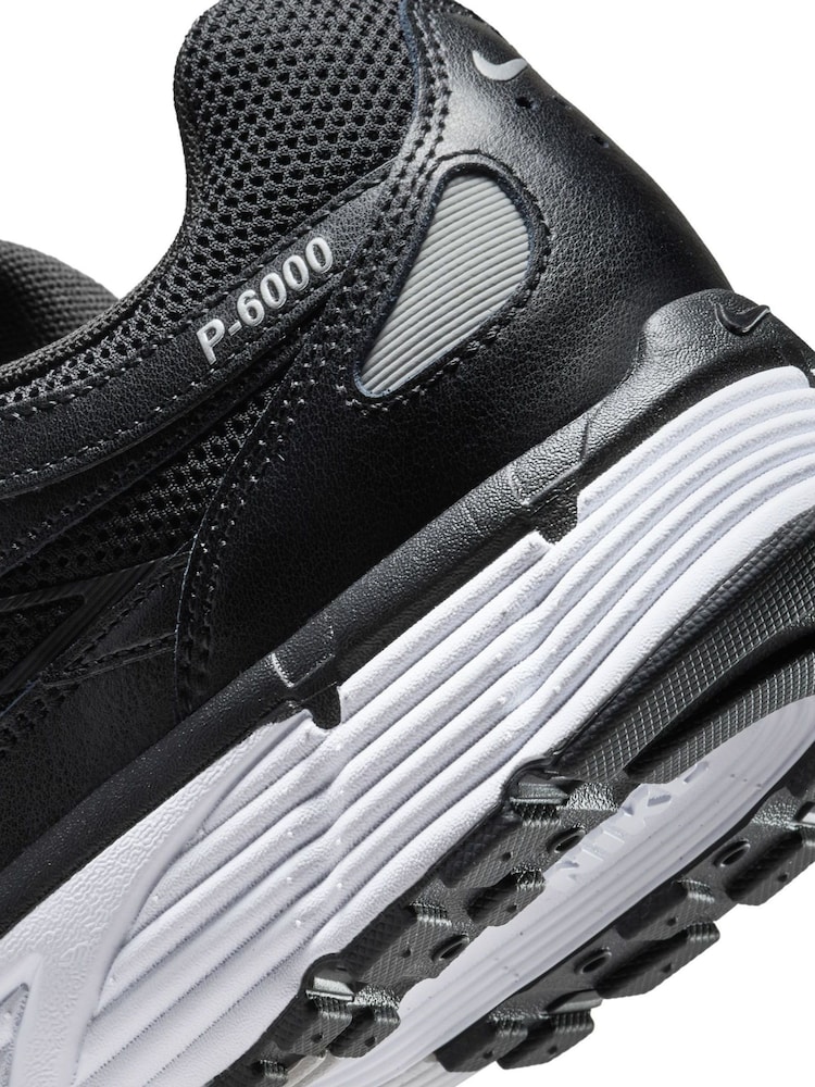 Nike Black/Grey P-6000 Trainers - Image 9 of 9