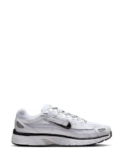 Nike White/Black P-6000 Trainers - Image 3 of 11