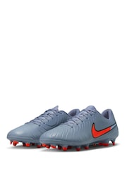 Nike Blue Tiempo Legend 10 Club Multi Ground Low Football Boots - Image 2 of 11