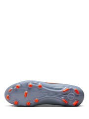 Nike Blue Tiempo Legend 10 Club Multi Ground Low Football Boots - Image 8 of 11