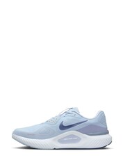 Nike Blue Structure 26 Road Running Trainers - Image 2 of 10