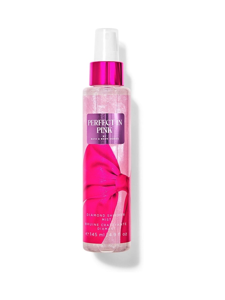 Bath & Body Works Perfect in Pink Diamond Shimmer Mist 4.9 fl oz / 145 mL - Image 1 of 1