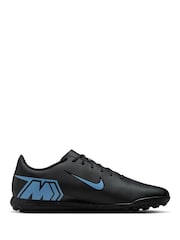 Nike Black Mercurial Club Turf Low Football Boots - Image 3 of 10