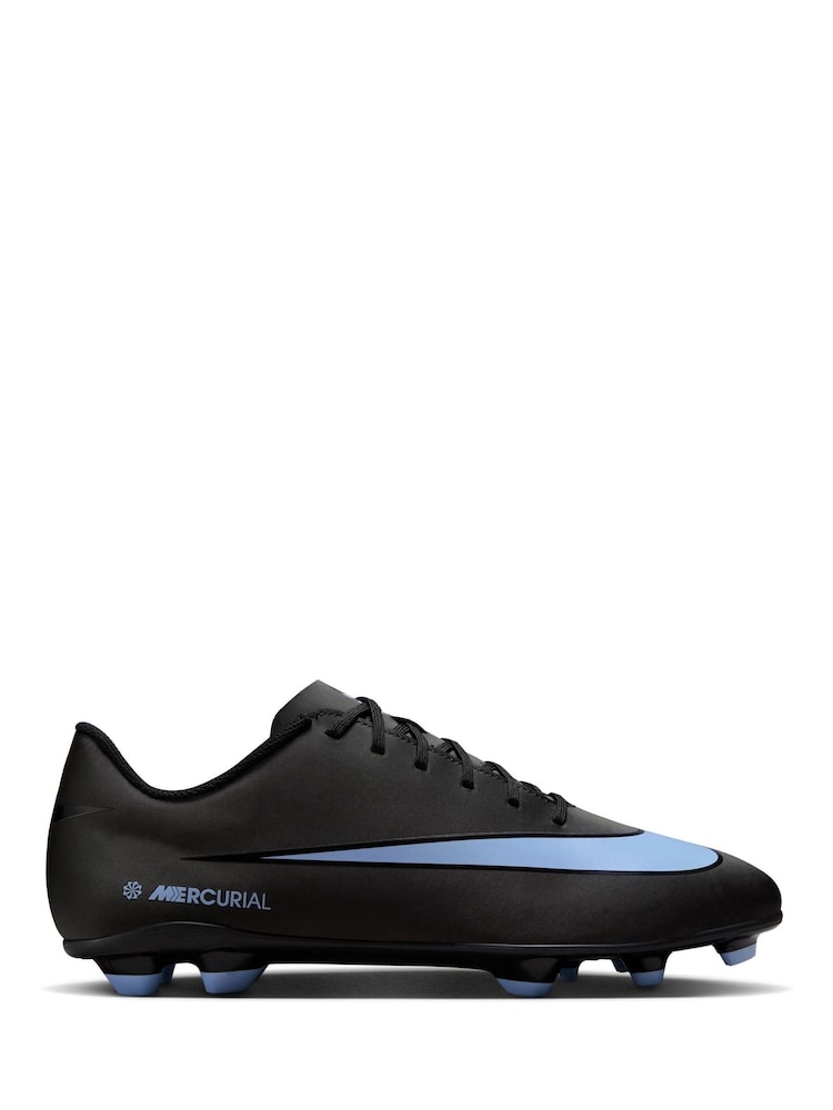 Nike Black Mercurial Club Multi Ground Low Football Boots - Image 1 of 11