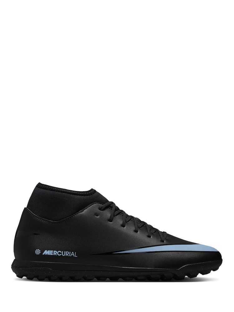 Nike Black Mercurial Superfly 10 Club Turf High Football Boots - Image 1 of 10 Nike Black Mercurial Superfly 10 Club Turf High Football Boots - Image 1 of 10