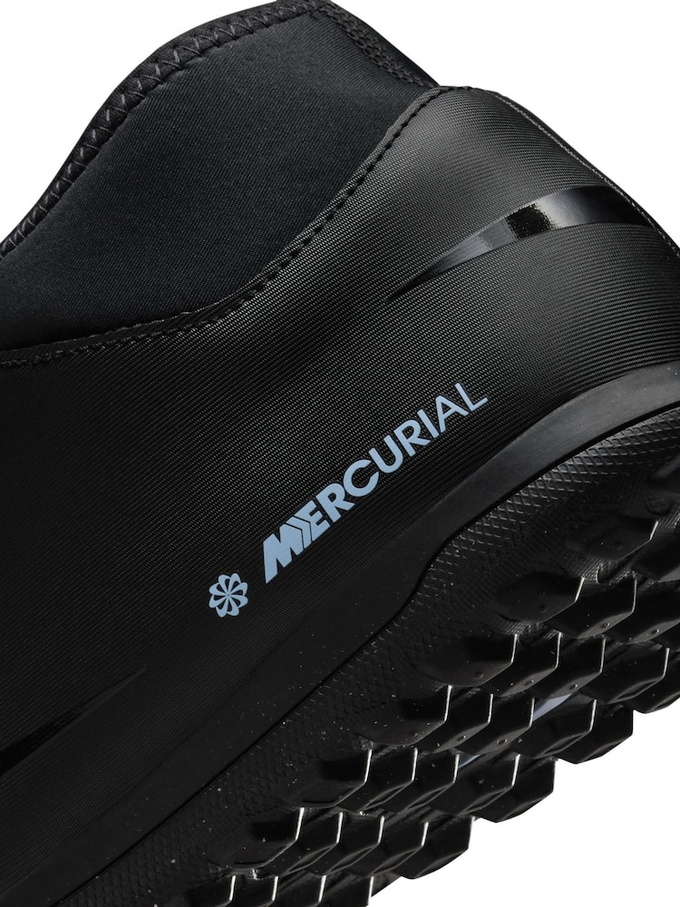 Nike Black Mercurial Superfly 10 Club Turf High Football Boots - Image 10 of 10 Nike Black Mercurial Superfly 10 Club Turf High Football Boots - Image 10 of 10