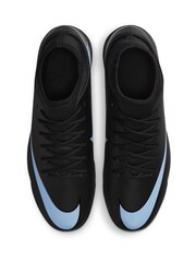 Nike Black Mercurial Superfly 10 Club Turf High Football Boots - Image 6 of 10