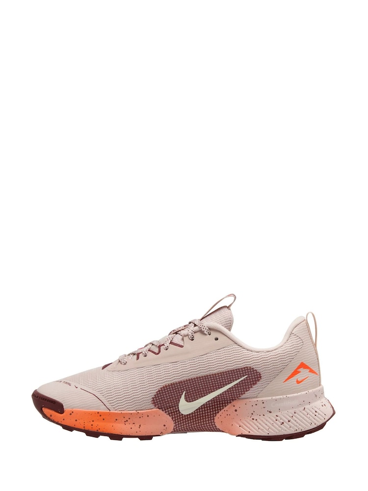 Nike Pink Burgundy Juniper Trail 3 Running Trainers - Image 2 of 4