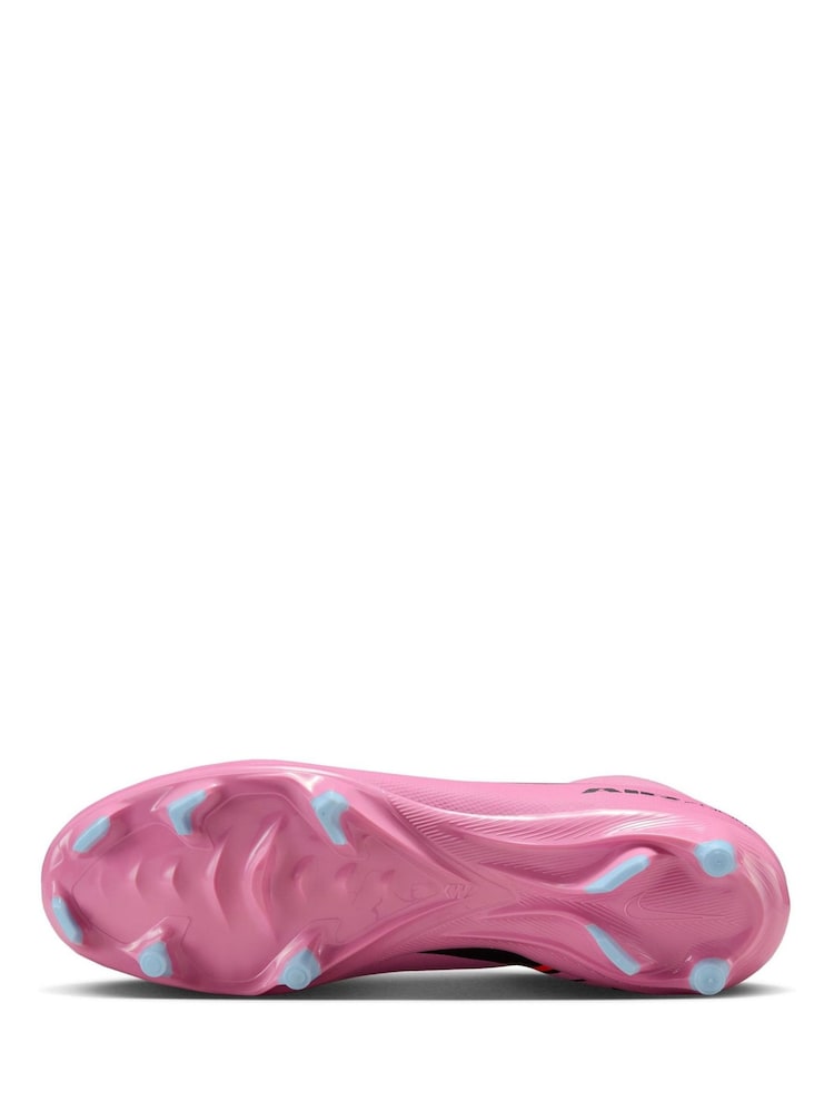 Nike Pink Mercurial Superfly 10 Academy Mutli Ground Football Boots - Image 11 of 11
