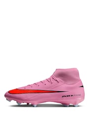 Nike Pink Mercurial Superfly 10 Academy Mutli Ground Football Boots - Image 2 of 11