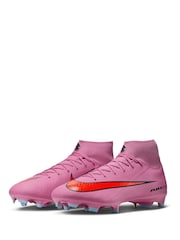 Nike Pink Mercurial Superfly 10 Academy Mutli Ground Football Boots - Image 5 of 11