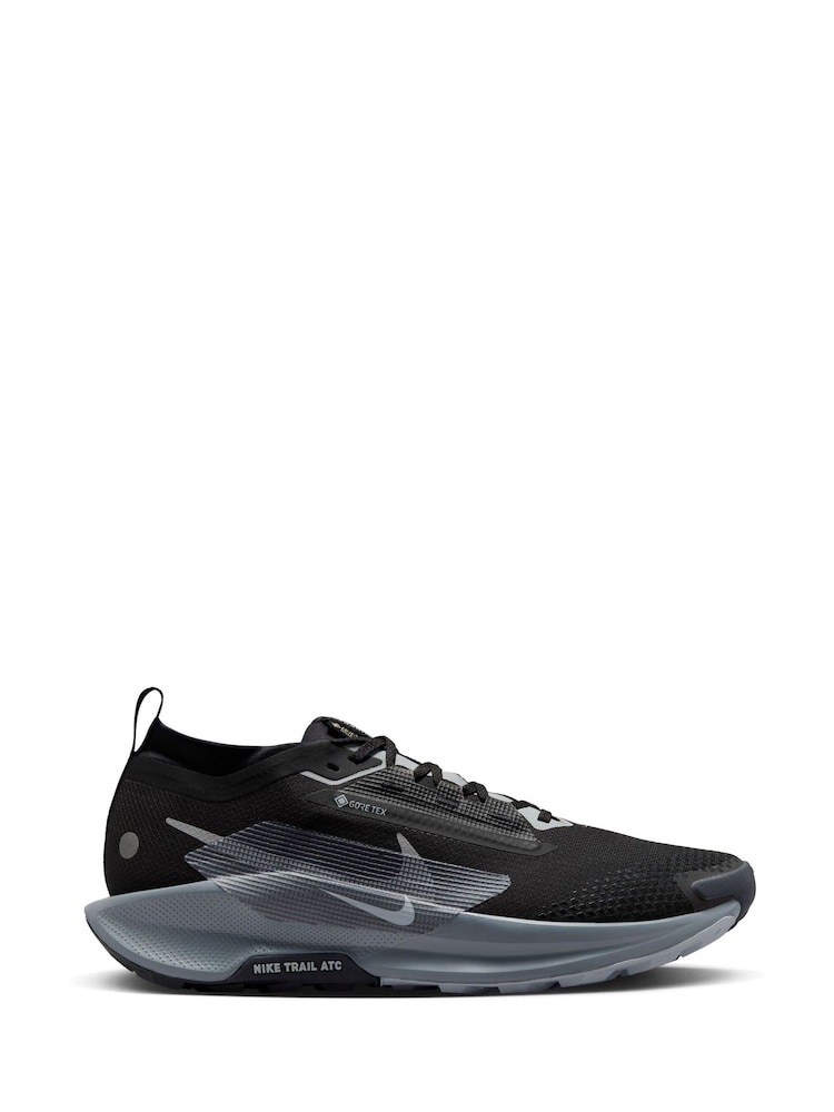Nike Black/Grey Pegasus Trail 5 GORETEX Trail Running Trainers - Image 1 of 12 Nike Black/Grey Pegasus Trail 5 GORETEX Trail Running Trainers - Image 1 of 12