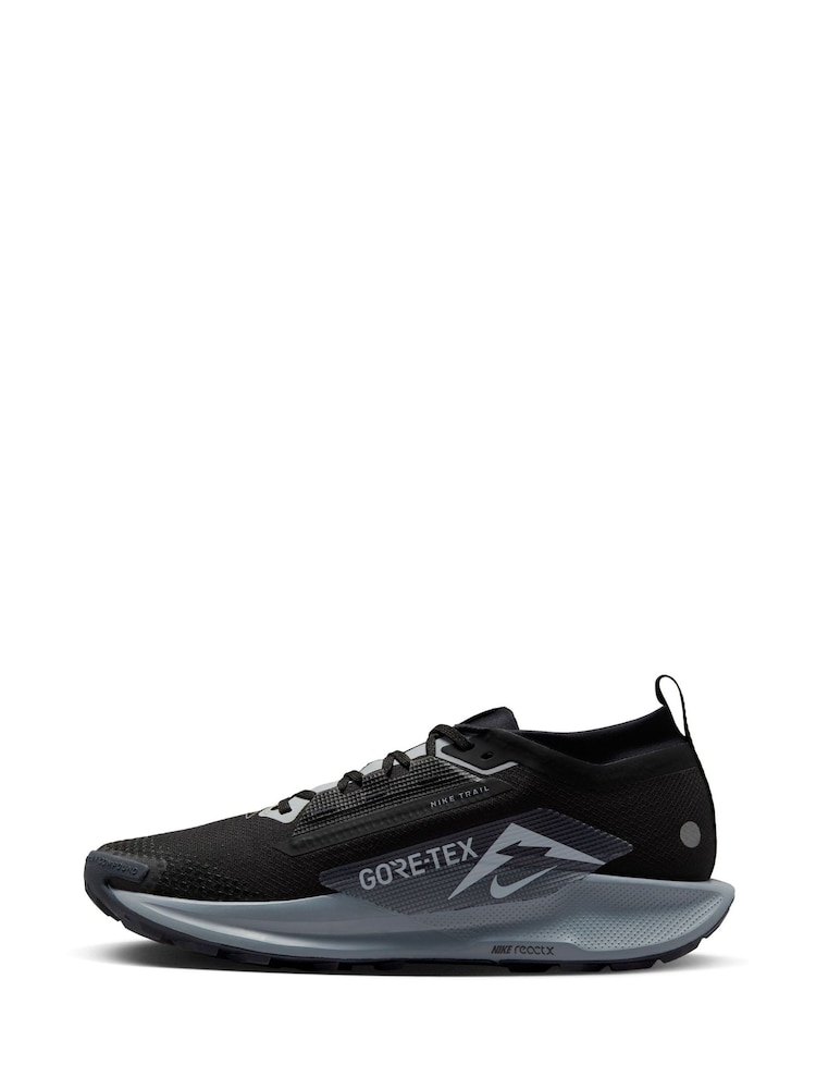 Nike Black/Grey Pegasus Trail 5 GORETEX Trail Running Trainers - Image 2 of 12 Nike Black/Grey Pegasus Trail 5 GORETEX Trail Running Trainers - Image 2 of 12