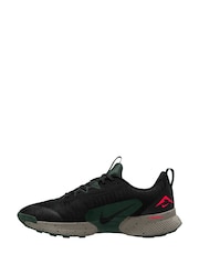 Nike Black/White Juniper Trail 3 Running Trainers - Image 2 of 4