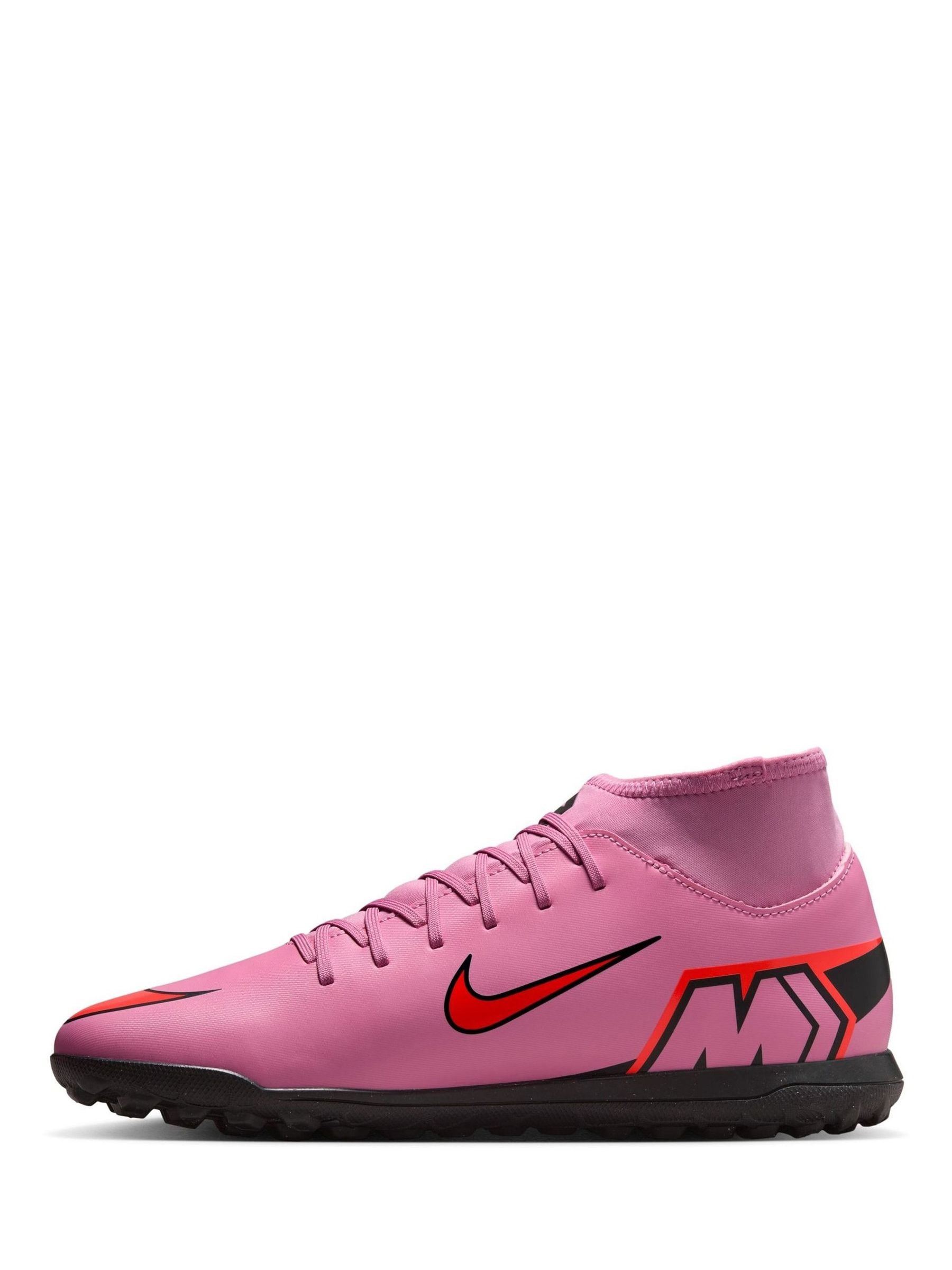 Nike Mercurial &  F50の2足セット Cumpără Roz - Ghete și cizme de fotbal cu talie înaltă pentru joc
