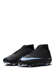 Nike Black Mercurial Club Multi Ground High Football Boots - Image 5 of 10