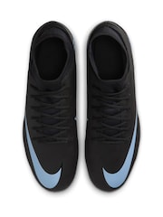 Nike Black Mercurial Club Multi Ground High Football Boots - Image 6 of 10