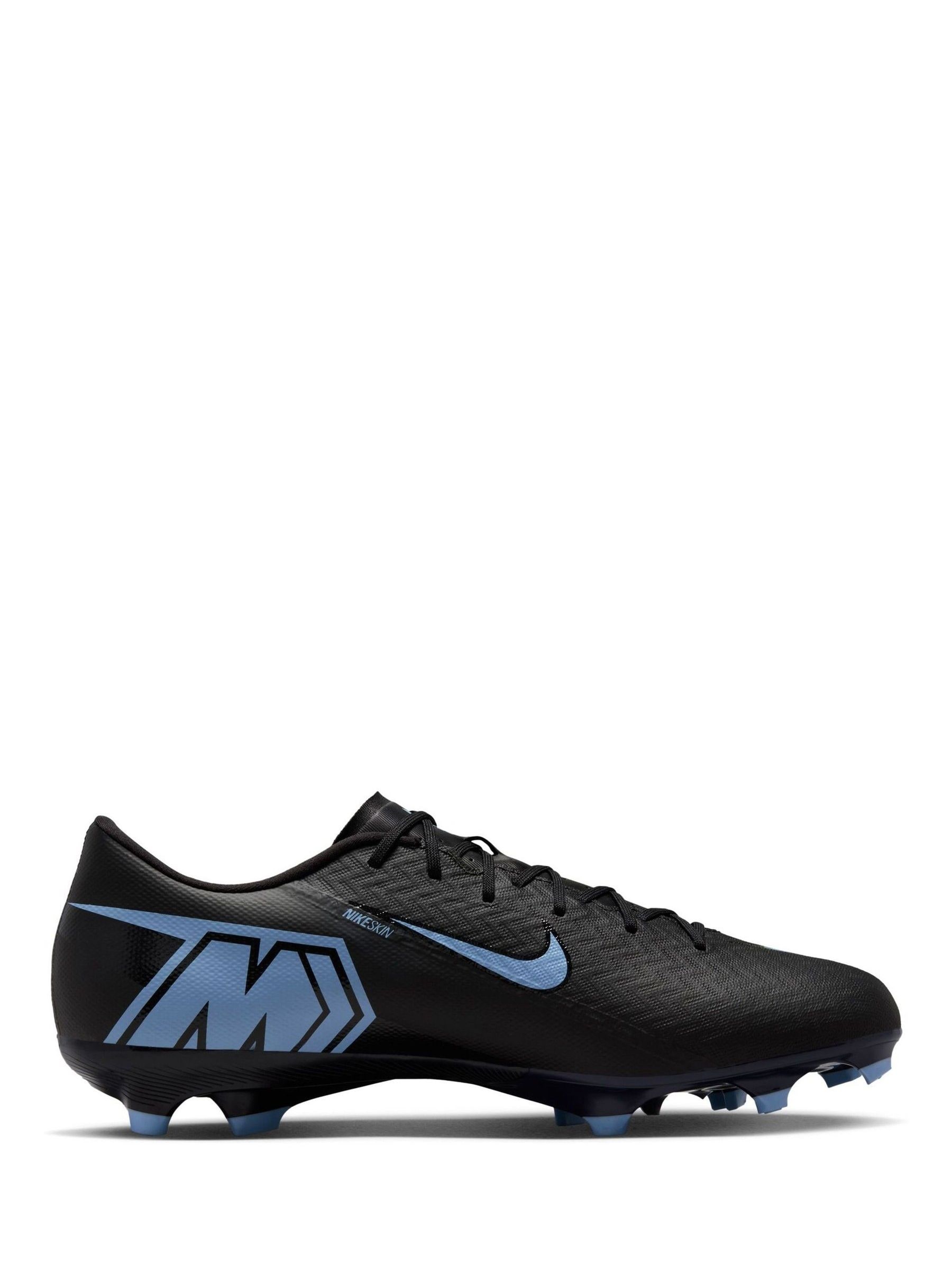 Buy Nike Black Mercurial Academy Multi Ground Football Boots from