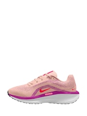 Nike Pink Winflo 11 Road Running Trainers - Image 2 of 4