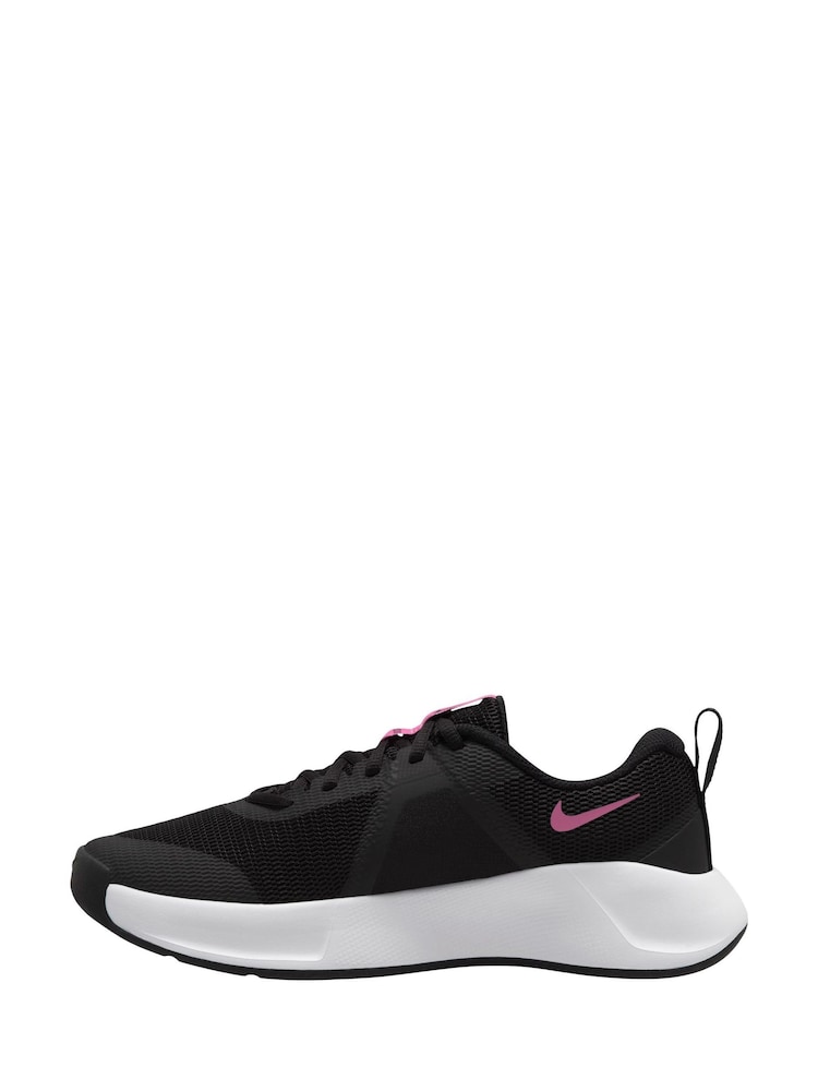 Nike Black/Pink MC 3 Gym Trainers - Image 2 of 4