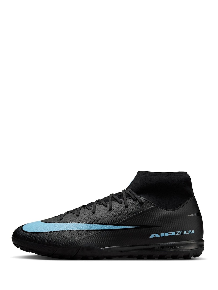 Nike Black Mercurial Academy Turf High Football Boots - Image 2 of 10