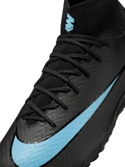Nike Black Mercurial Academy Turf High Football Boots - Image 9 of 10
