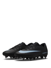 Nike Black Mercurial Vapor 16 Academy Soft Ground Low Football Boots - Image 5 of 12
