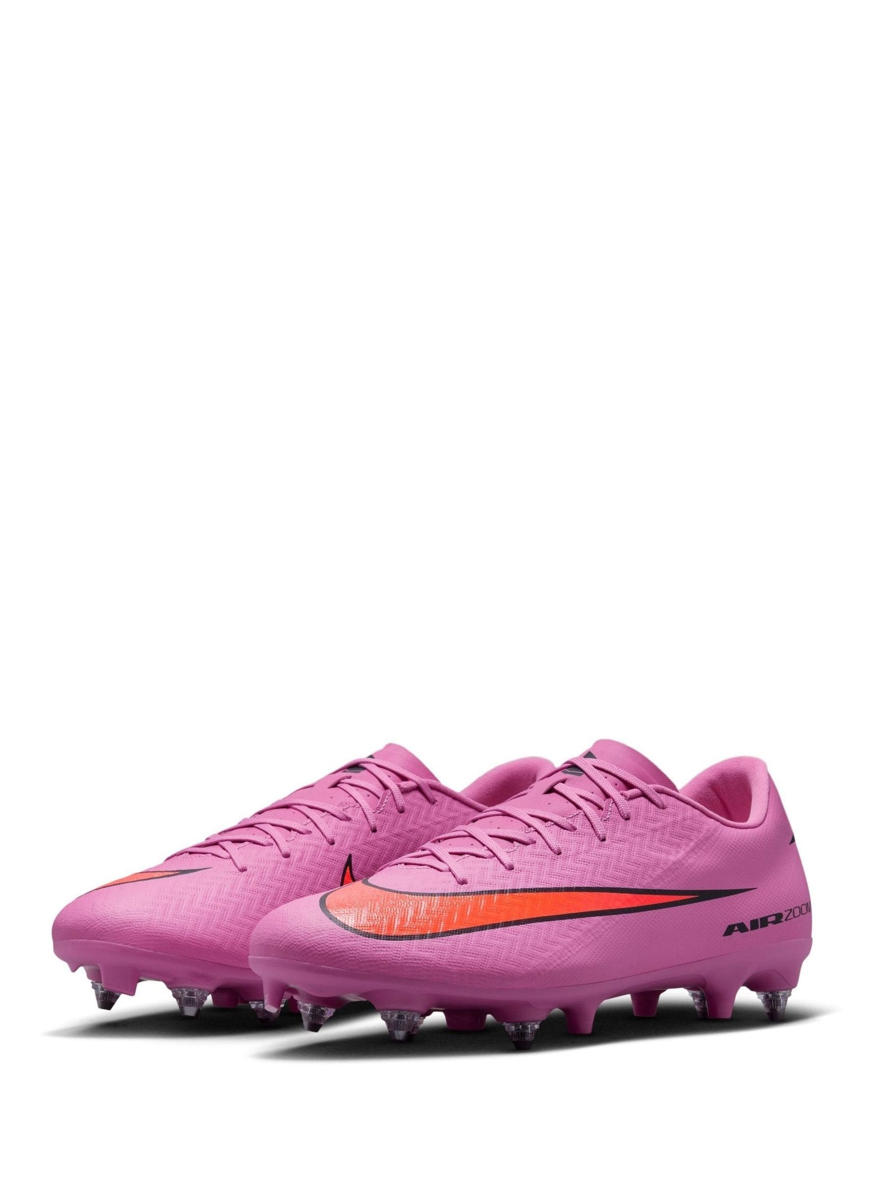 Buy Nike Pink Mercurial Vapor 16 Academy Soft Ground Low Football