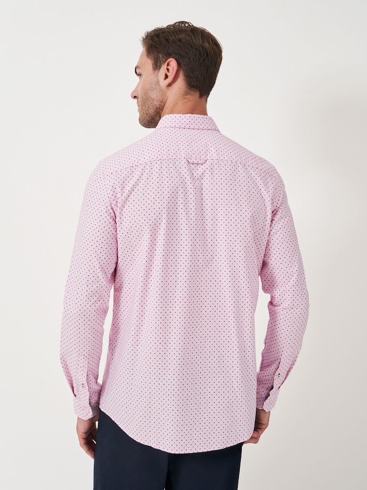 Crew Clothing Pinpoint-Oxfordhemd aus 100 % Baumwolle - Bild 2 von 5 Crew Clothing Pinpoint-Oxfordhemd aus 100 % Baumwolle - Bild 2 von 5