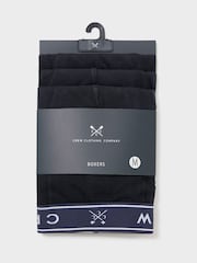Crew Clothing Company Black Jersey Boxers 3 Pack - Image 2 of 2