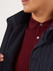 Skopes Blue Skopes Diamond Quilted Pembridge Jacket - Image 4 of 6
