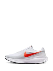 Nike White Revolution 8 Road Running Trainers - Image 2 of 11